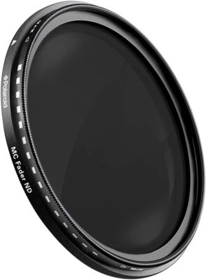 Polaroid Optics 58mm Variable Range ND2-ND2000 Neutral Density (ND) Fader Filter