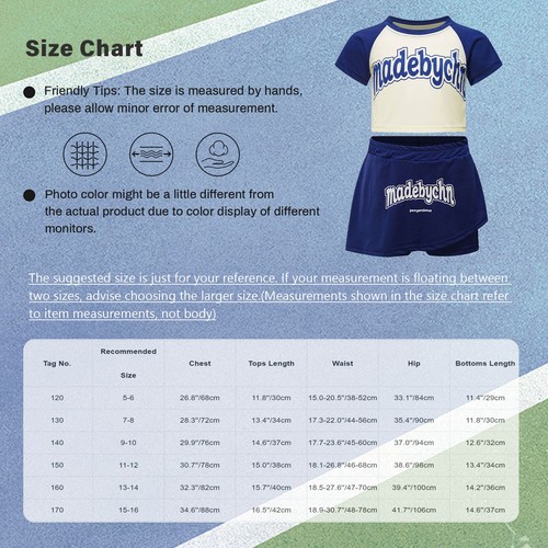 Girls Boys Set Letter Print Clothes Two-Piece Outfit Tennis Shorts Golf Casual - Picture 5 of 25