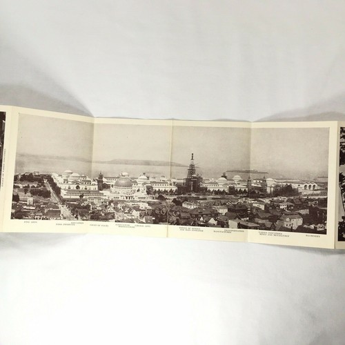 Vintage San Francisco CA Postcard Souvenir Folder Foldout Fold Out 1914 - Picture 8 of 12