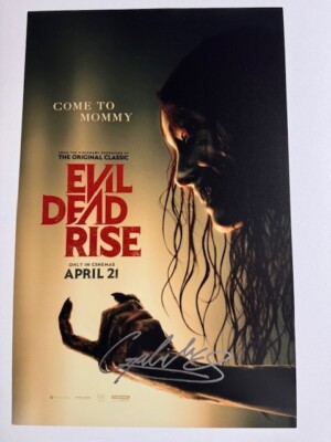 Gabrielle Echols Signed Evil Dead Rise 11x17 Photo JSA COA | eBay