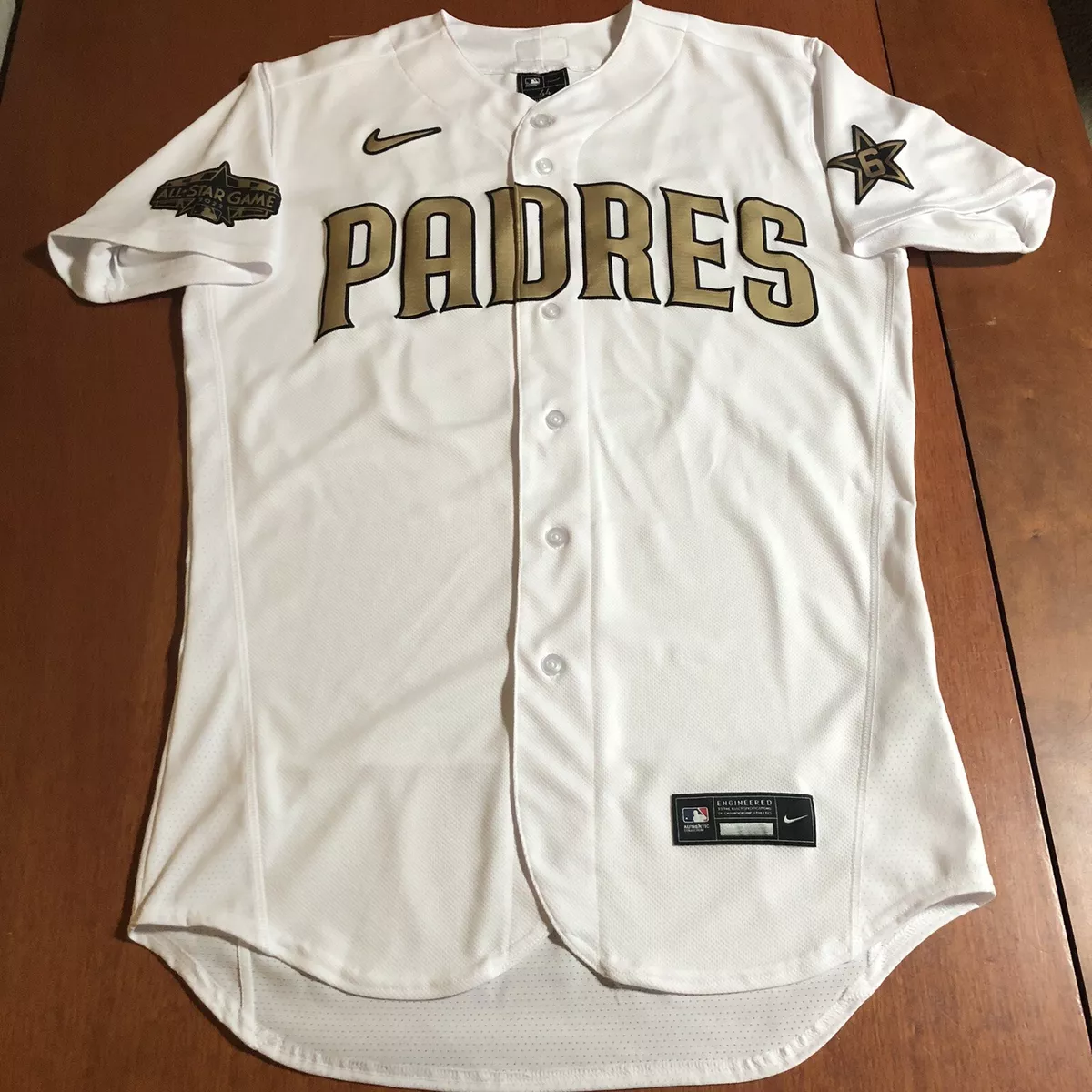 Nike Manny Machado San Diego Padres 2022 MLB All-Star Game Jersey White  Gold M