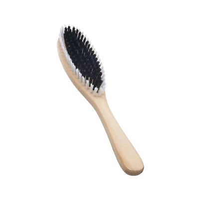 Superio Clothing Brush Sturdy Bristles Durable Wood Handle, Garment Lint Remover