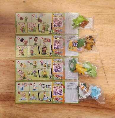  Kinder Joy USA Easter 2024: LOT of 4 toys w/all BPZs  COLLECTOR S CHOICE