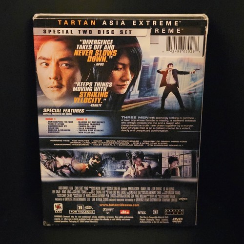 Divergence (DVD, 2005) Special Two Disc Set - Tartan Asia Extreme - BRAND NEW (8 - Picture 2 of 4