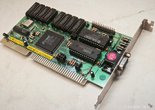 16 Bit ISA VGA Card Protac VGA414T2 Trident TVGA8900CL 1 MB 286 386 486 Retro