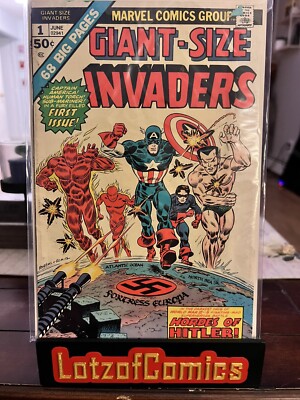 Giant-Size Invaders #1 1st App Fine - Master Man - Origin of  Sub-Mariner
