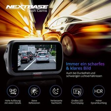 Dashcam, WLAN, GPS Alexa 1440p HD Touchscreen Auto Kamera ,Nextbase 522GW - NEU