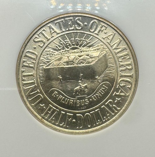 1936 YORK COUNTY COMMEMORATIVE SILVER HALF DOLLAR NGC MS66 10EIA25 - Picture 4 of 4