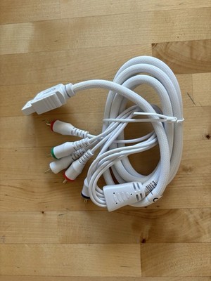 SpeedLink Component Cable - Nintendo Wii - 1,7m Kabel - Nylon Gold - NEU