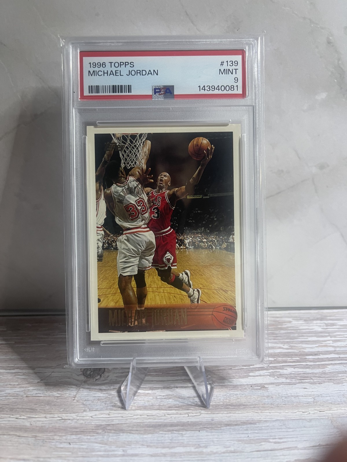 1996-97 Topps - Michael Jordan #139 PSA 9