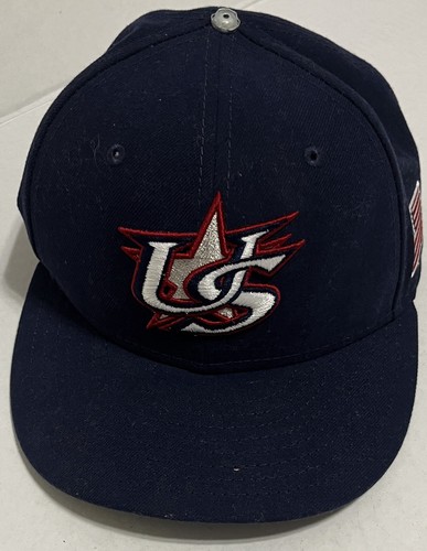 New Era Team USA World Baseball Classic 59FIFTY Fitted Hat Cap Size 7 1/4