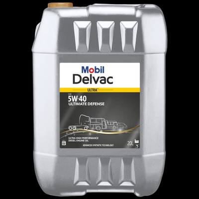 MOBIL 157414 Motoröl DELVAC (20L) 5W40 ((EN) ULTIMATE DEFENSE (EN) ULTRA) für