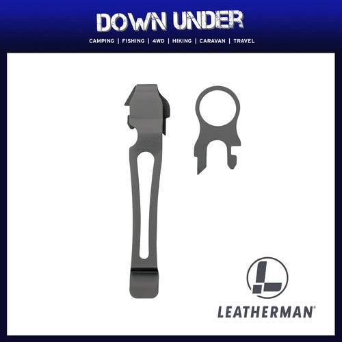 Leatherman Pocket Clip & Lanyard Ring - Black - Picture 1 of 2