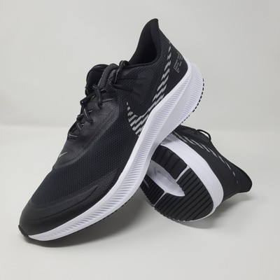 Nike Men's Size 13 Quest 3 Shield CQ8894-001 Sneaker Trainer Black Running