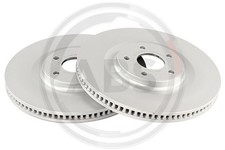 2x Bremsscheibe A.B.S. 18888 Grauguss für FORD PUMA J2K CF7 EcoBoost mHEV