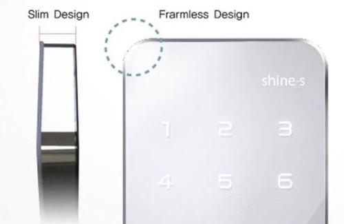 Gateman Shine U Digital Lock One Touch Entry For Double Glass Door / FedEx - Picture 4 of 13