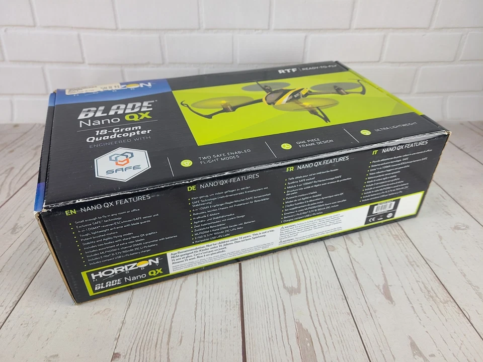 Blade Nano QX Horizon Hobby Quadcopter Lightweight 18g For Parts or Repair, Read - Image 3 of 4