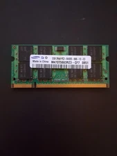 Samsung M470T5663RZ3-CF7 Genuine Laptop Memory 2GB 2Rx8 PC2-6400S