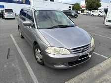 Green Self Contained Camping Vehicle Honda Odyssey