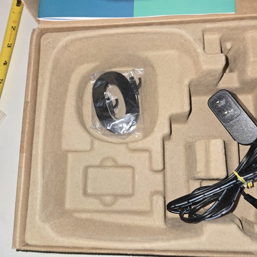 OOma Telo Air 2 VOIP Home Phone Service Base Black W/ Cables & Manual - Afbeelding 7 van 9