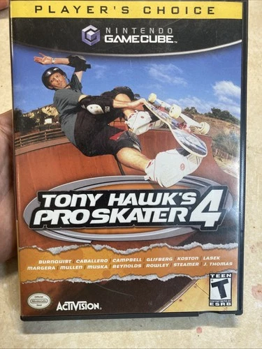 Tony Hawk's Pro Skater 4 (Nintendo GameCube, 2002) CIB Tested Working