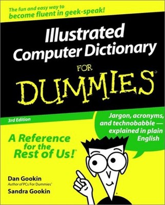 Illustrated Computer Dictionary for Dummies Paperback Dan, Wang,