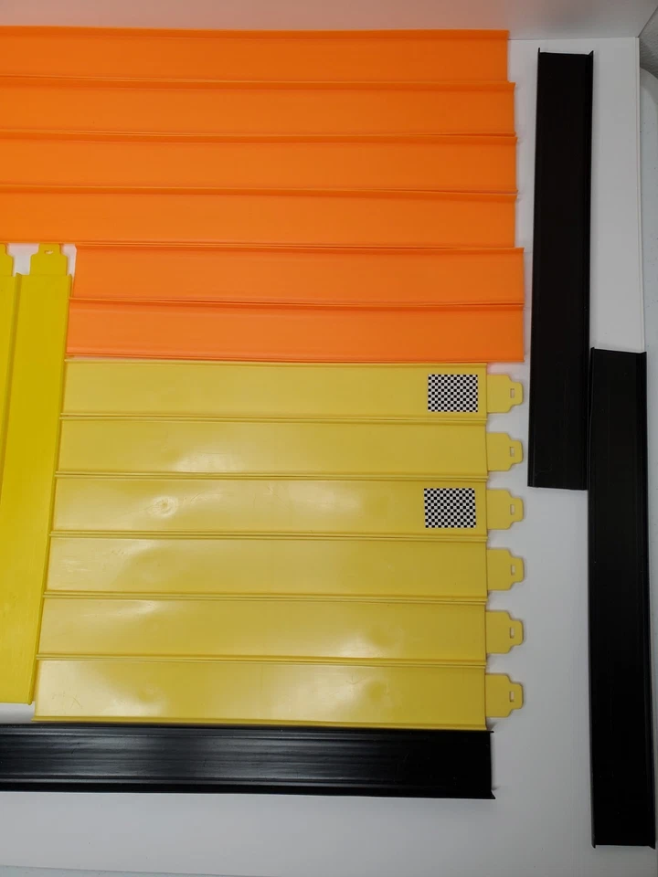 Hot Wheels оранжевый желтый черный трек детали фиолетовый петля соединитель лот - Изображение 4 из 4