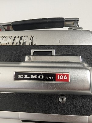 Elmo Super 106 Super 8 Movie Camera w/ Case Untested Japan | eBay
