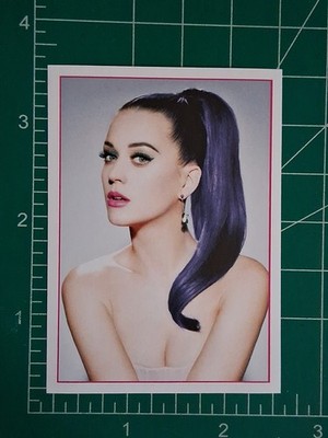 2013 BELLISSIMI POP MUSIC STAR STICKER CARD KATY PERRY