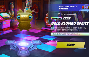 Gold Klombo Sprite (You Keep It)