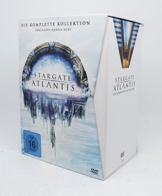 Stargate Atlantis - Die komplette Kollektion - Staffel 1-5  Komplettbox 26 DVDs