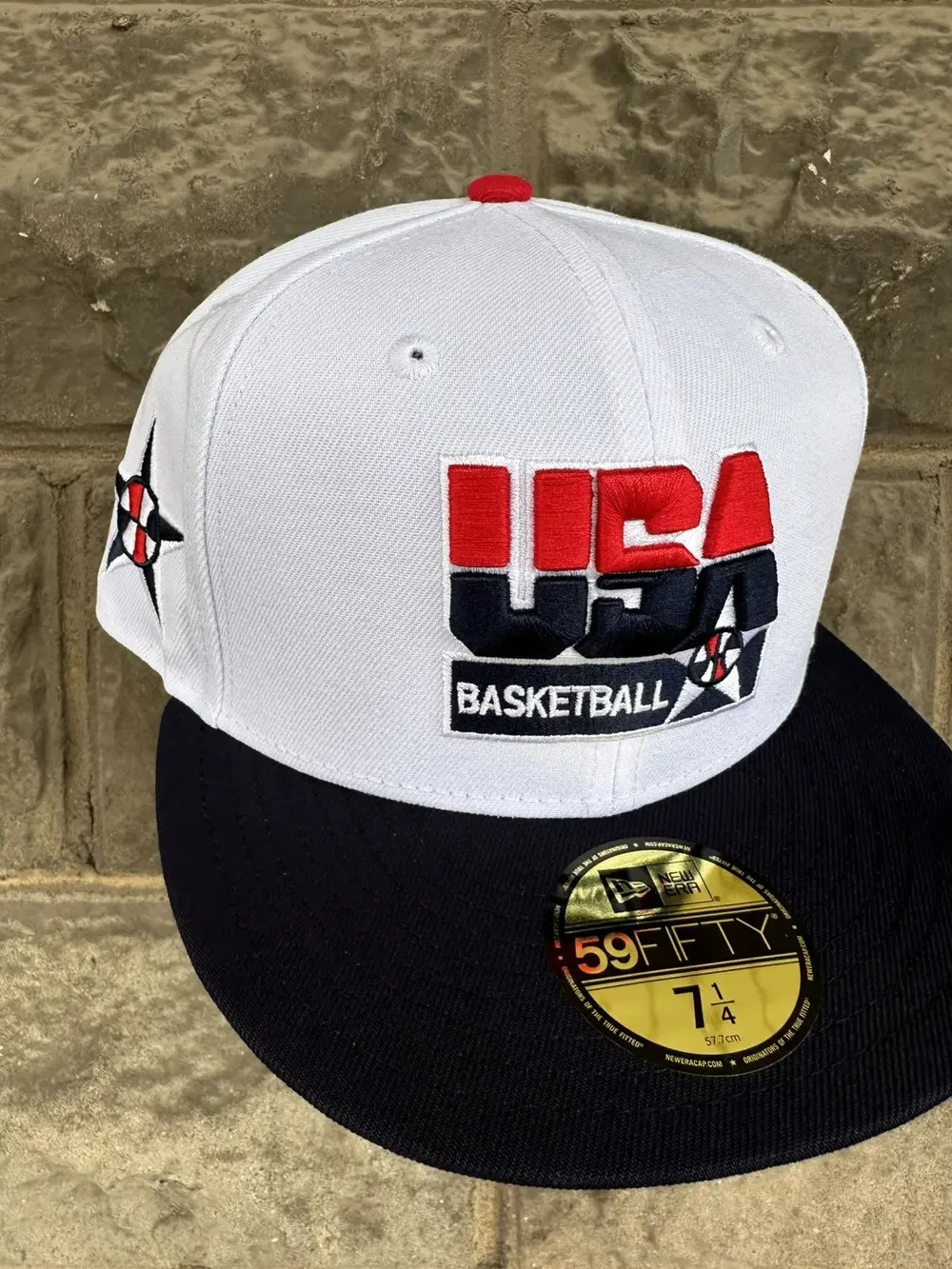 7 1/4 MYFITTEDS USA BASKETBALL DREAM TEAM BARCELONA 1992 COMMEMORATIVE CAP