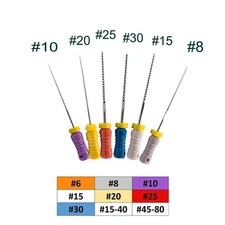 MacDent Dental Endo Root Canal File K-FILES Stainless Steel Hand Use 21/25/31mm
