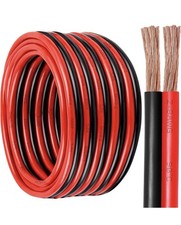 8 AWG 2C OFC copper cable, 30 FT, solar/auto/RV battery wire