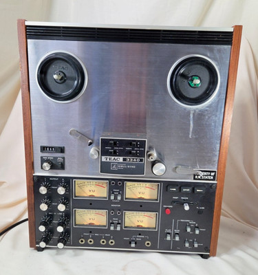 Vtg. Teac A-3340 4-Channel 4 Track Simul-Sync Quad Reel to Reel Player