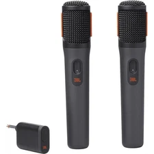 JBL - PartyBox Digital Wireless Microphones - Black