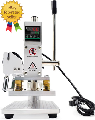#ad Upgraded Hot Foil Stamping Machine 10 13Cm Leather Bronzing Pressure Mark Machin $262.74