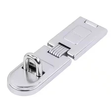6-1/4 in. Steel Heavy Duty Hasp Latch - Durable Security Lock
