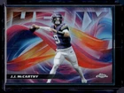 2025 Topps Chrome J.J. McCarthy Base (RAW)