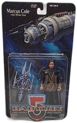 Babylon 5 Marcus Cole With White Star Figure 1997 Exclusive Premiere MOC