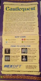 Nintendo NES 4-Game Lot. NARC.  CASTLEQUEST w/Map. T&C Surf. Disney Adventures.