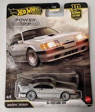 2026 Hot Wheels Premium Car Culture Power Trip Silver '84 Mustang SVO 4/5