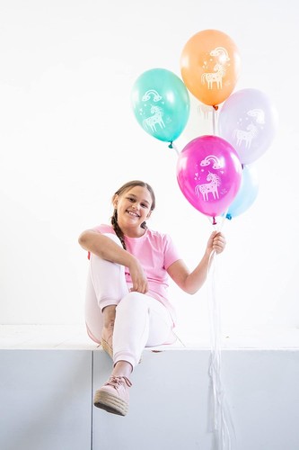 Bicchieri Unicorns & Rainbows Per Bambini - 250ml, 6 Pezzi | Colorati E Divertenti - Foto 5