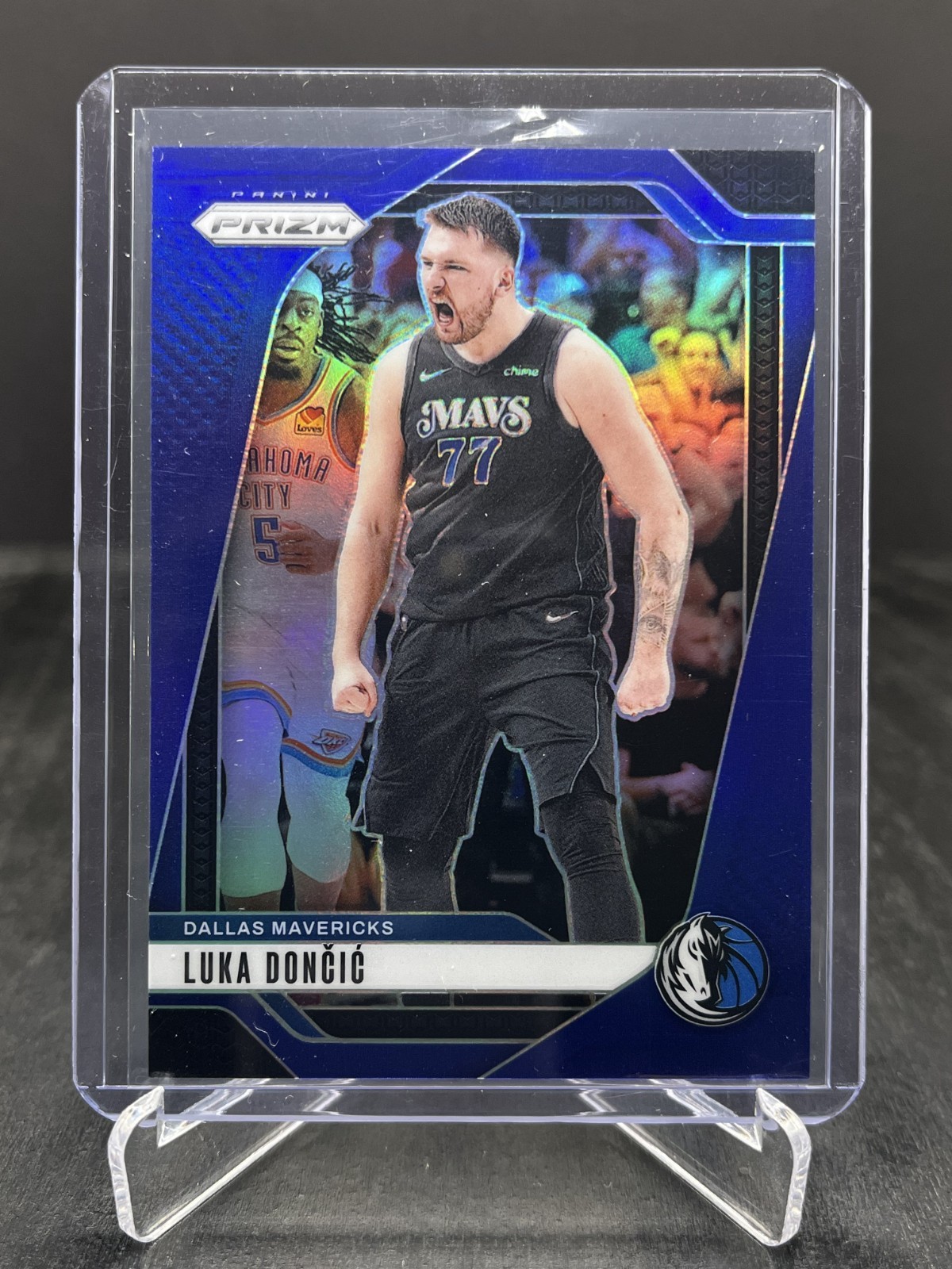 2024-25 Panini Prizm Basketball Luka Doncic Blue 178/199 #89