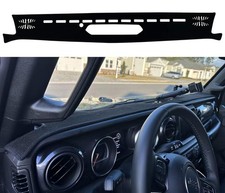 For Jeep Wrangler Jl 2018-2022 Car Anti Glare Dash Cover Dashboard Mat Carpet