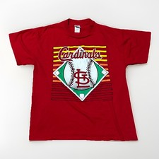 Vintage 1989 St Louis Cardinals Baseball Single Stitch T Shirt Logo 7
