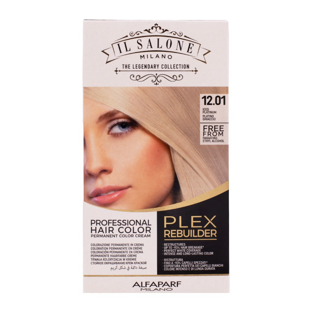Alfaparf Milano Il Salone Plex Rebuilder Color Kit 12.01 Ice Platinum