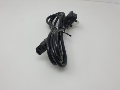 Für Dell SE2726H 27'' Monitor Netzkabel Netzkabel 2m UK Wandstecker