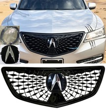 Gloss Black Grill For Acura MDX Grill 2014 20...