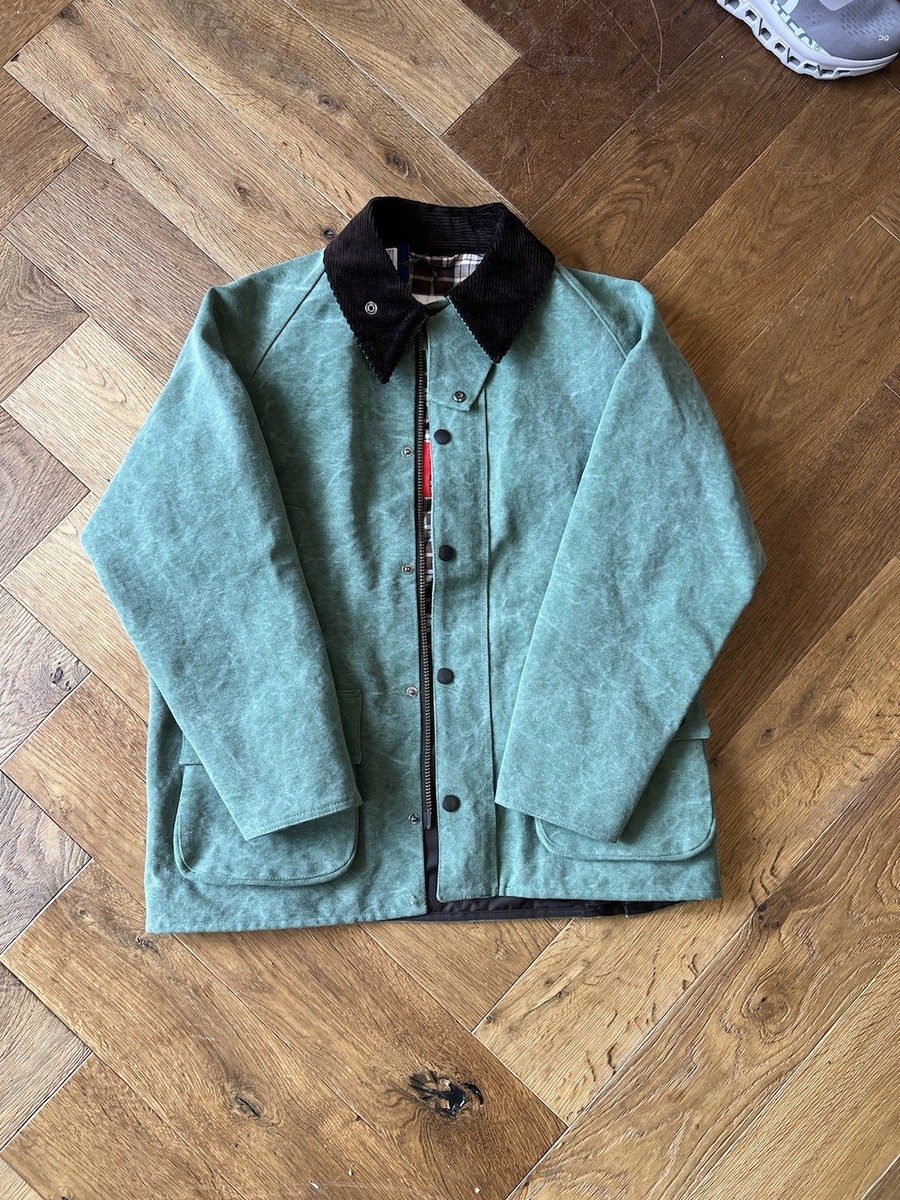 NOAH Barbour ジャケット ミントグリーン S SLN Official - Noah NY